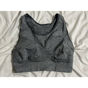 Sweaty Betty Stamina Longline Sports Bra – Gray – Size Large